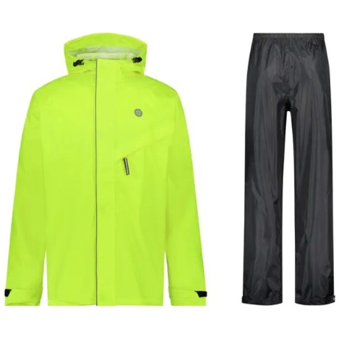 Agu passat rain suit neon yellow