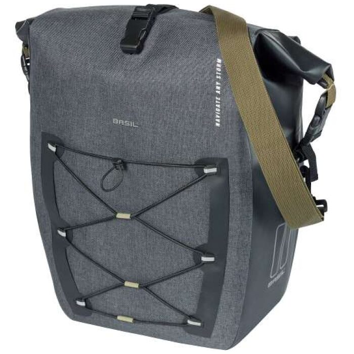 Basil TAS BAS NAVIGATOR STORM ENKEL ZW 25-31L