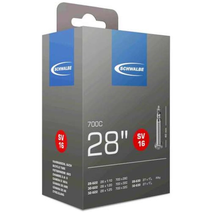 Schwalbe Binnenband SV16 28" - 40mm ventiel - Afbeelding 3