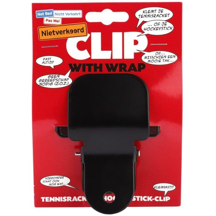 Niet Verkeerd NV hockey/racketclip uni zw krt