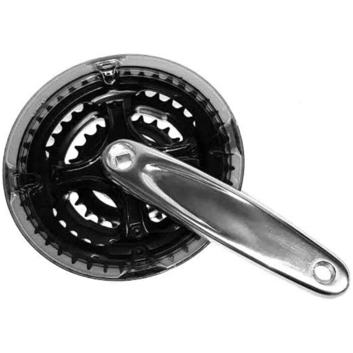 Unbranded Lasco crankset spieloos 28x38x48t 170mm aluminium