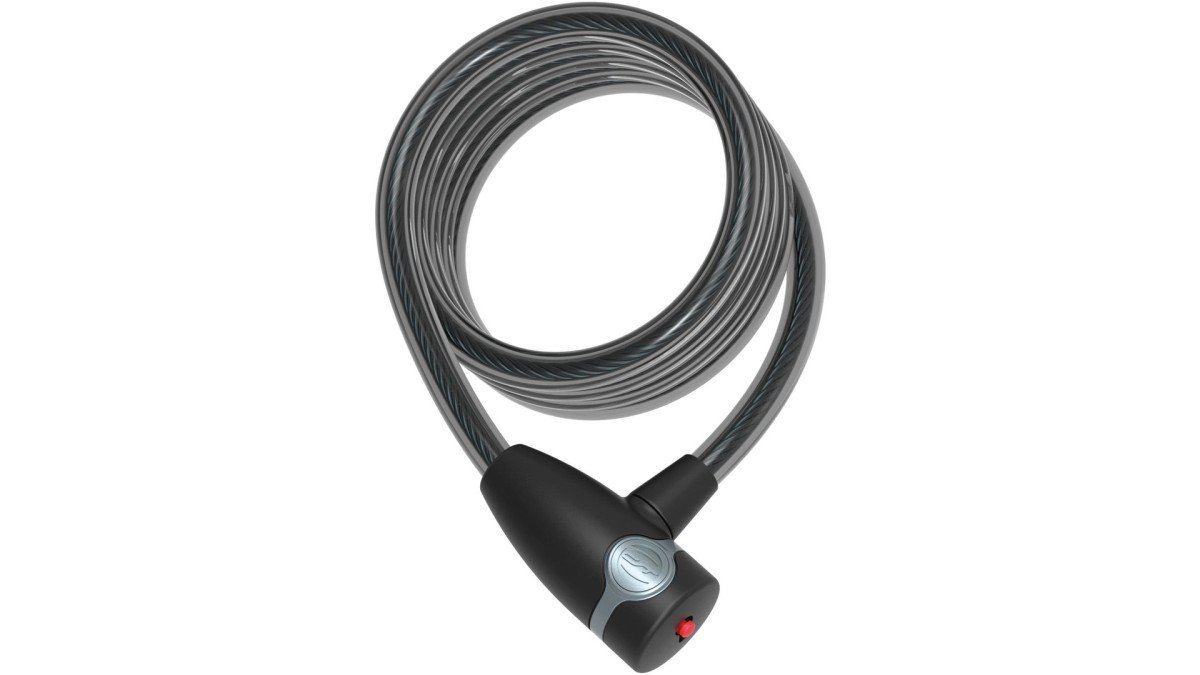 Contec spiraal-kabelslot EcoLoc Presentatieverpakking, 185cm lang, incl. houder Zeer - Afbeelding 3