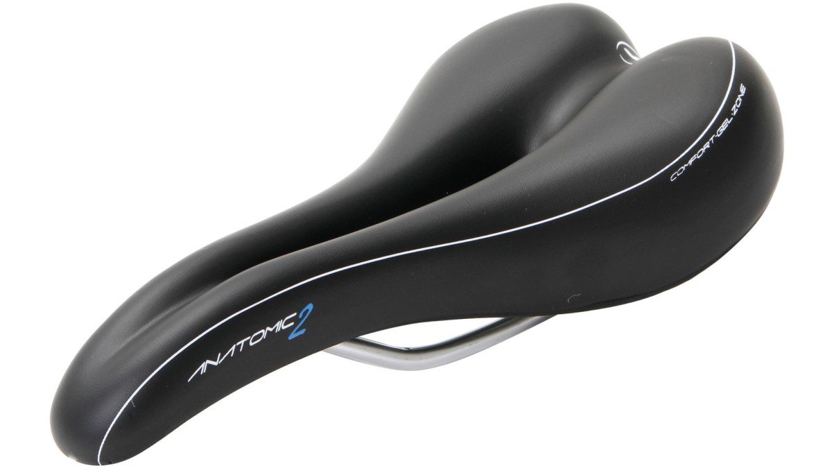 Contec CT SATTEL ANATOMIC2 TSXTREKKING, UNISEX SCHWARZ - Afbeelding 2